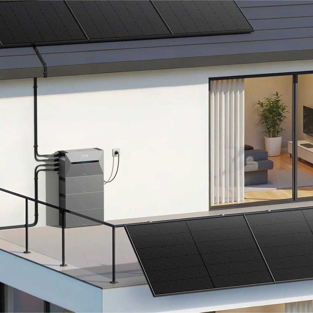 Anker SOLIX Solarbank 3 E2700 Pro + 4×500W Bifazial | Balkonkraftwerk mit Speicher 0% MwSt