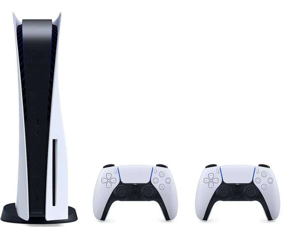 Sony PlayStation 5 Disc Edition Bundle – Spielekonsole 825 GB SSD, 4K Blu-Ray, 120 fps + 2x DualSense