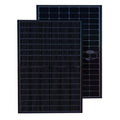 Solakon 450W bifaziales Glas-Glas Solarmodul | N-Typ Full Black | 2er Set (900W Gesamt)