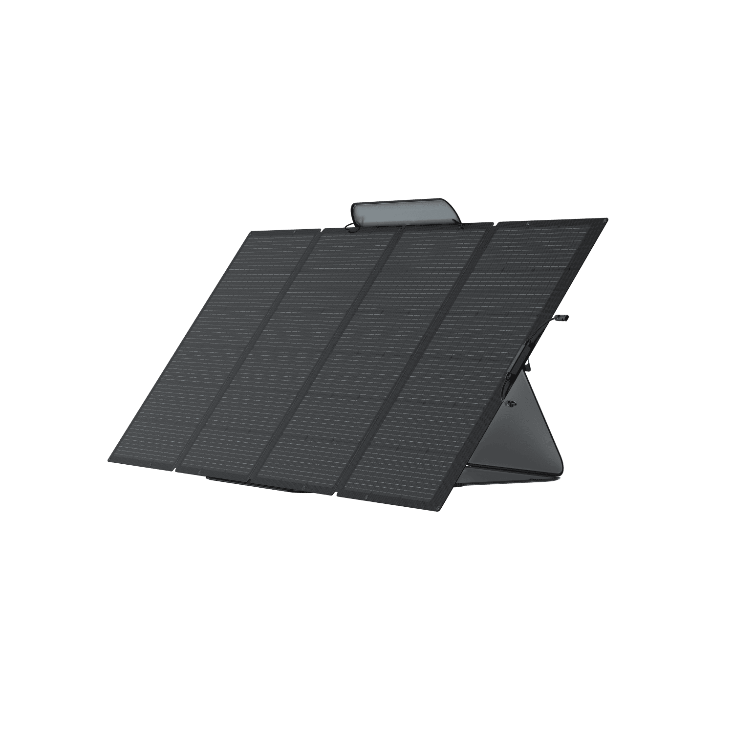 EcoFlow 400W Leichtes Tragbares Solarpanel | Bifaziales Design | N-Typ Solarzelle | IP68