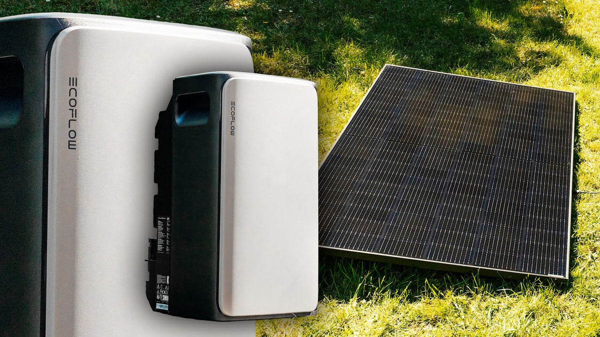 EcoFlow STREAM Ultra X Balkonkraftwerk | 3,84kWh Speicher | Inkl. 4x 450W Solarmodule